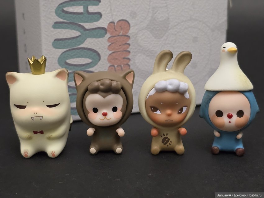 Sooya studio 🐰👧🐱 — Коллекционные фигурки (разное): животные