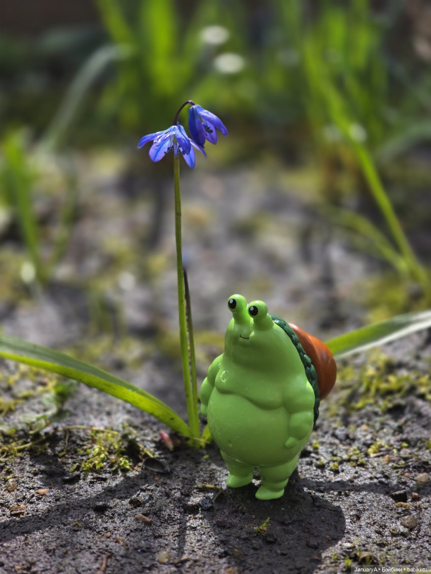 Улиточная весна 🐌🐌 — Коллекционные фигурки (разное): животные