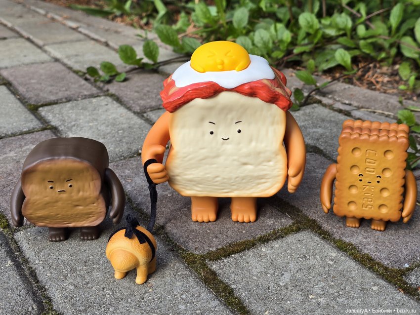 Гренка и Кукис 🍞🍪 — Коллекционные фигурки (разное): животные