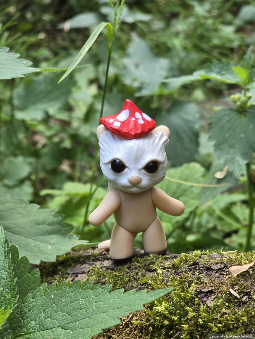 Грибной кот 🍄 — Фигурки Studio (фото 3)