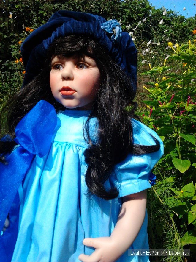 У нас появилась Надежда... Коллекционная кукла Hope от Fayzah Spanos (фото 4)