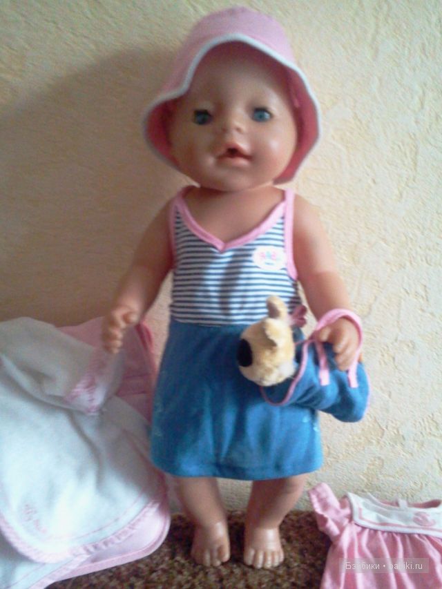 Одежда к лету — Пупсы Baby Born и Baby Annabell (Zapf): интерактивные