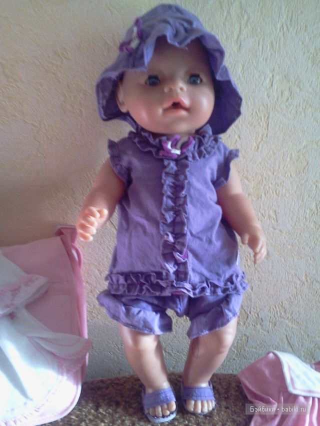 Одежда к лету — Пупсы Baby Born и Baby Annabell (Zapf): интерактивные (фото 5)