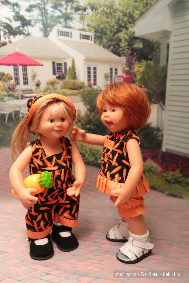 Морковная история. Одежда для Wichtel von Rosmarie Muller (фото 2)