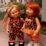 Морковная история. Одежда для Wichtel von Rosmarie Muller