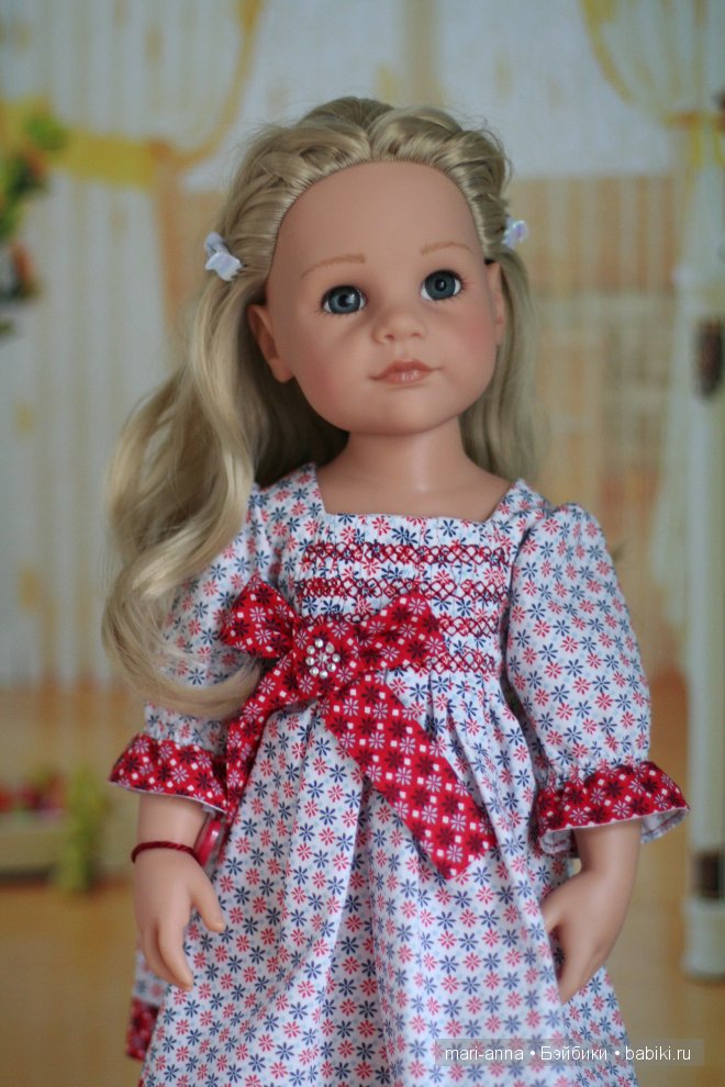 Волшебные снежинки. Платье для Ханнаы от Готц (фото 2)