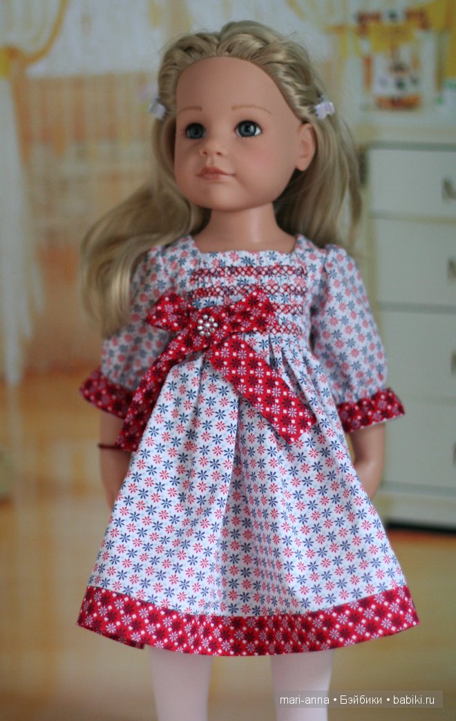 Волшебные снежинки. Платье для Ханнаы от Готц (фото 6)