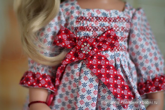 Волшебные снежинки. Платье для Ханнаы от Готц (фото 3)