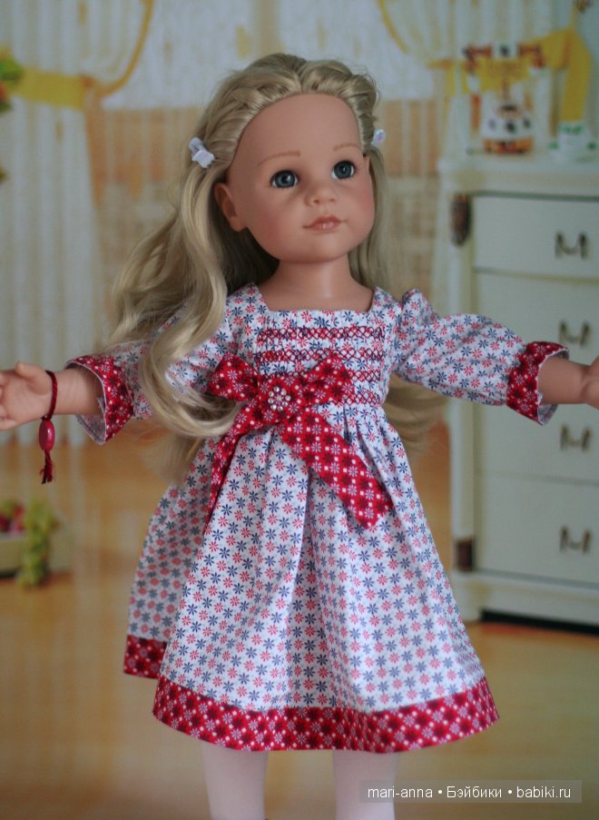 Волшебные снежинки. Платье для Ханнаы от Готц (фото 4)