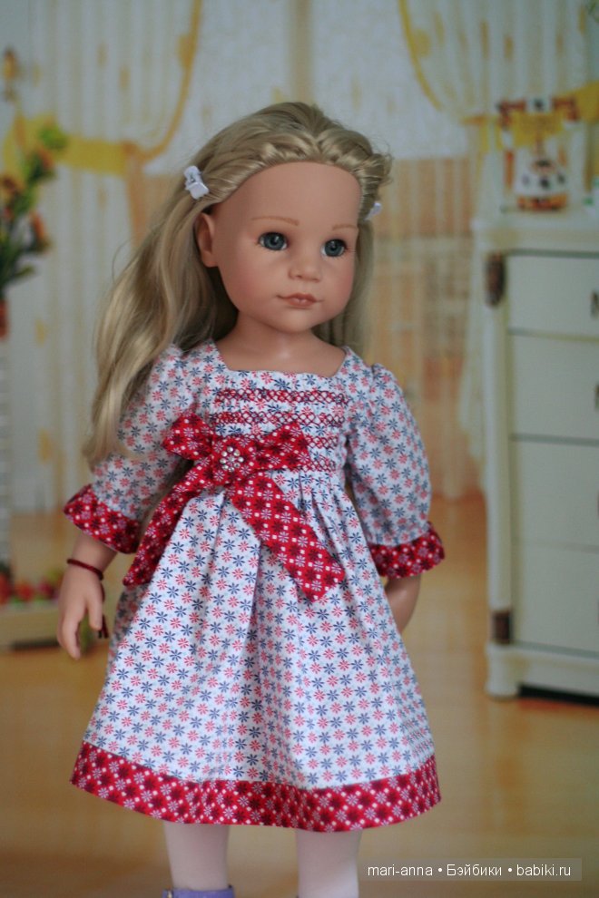 Волшебные снежинки. Платье для Ханнаы от Готц (фото 5)