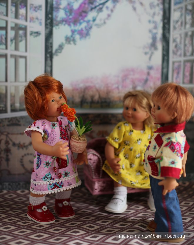 По следам 8 марта... гномики Wichtel von Rosmarie Muller (фото 5)