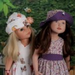 А скоро лето! Летняя мода для кукол Готц и Zwergnase.