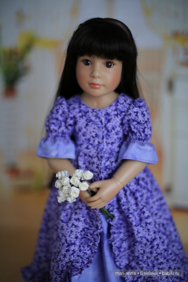 Новый образ и новый наряд для любимой куклы. Лена от Kidz 'n' Cats Sonja Hartmann (фото 3)