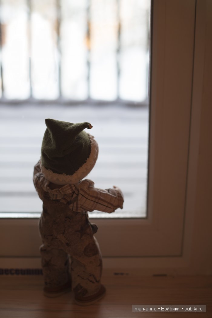 Рождественский сочельник. Малыши Rosmarie Muller в ожидании Рождества