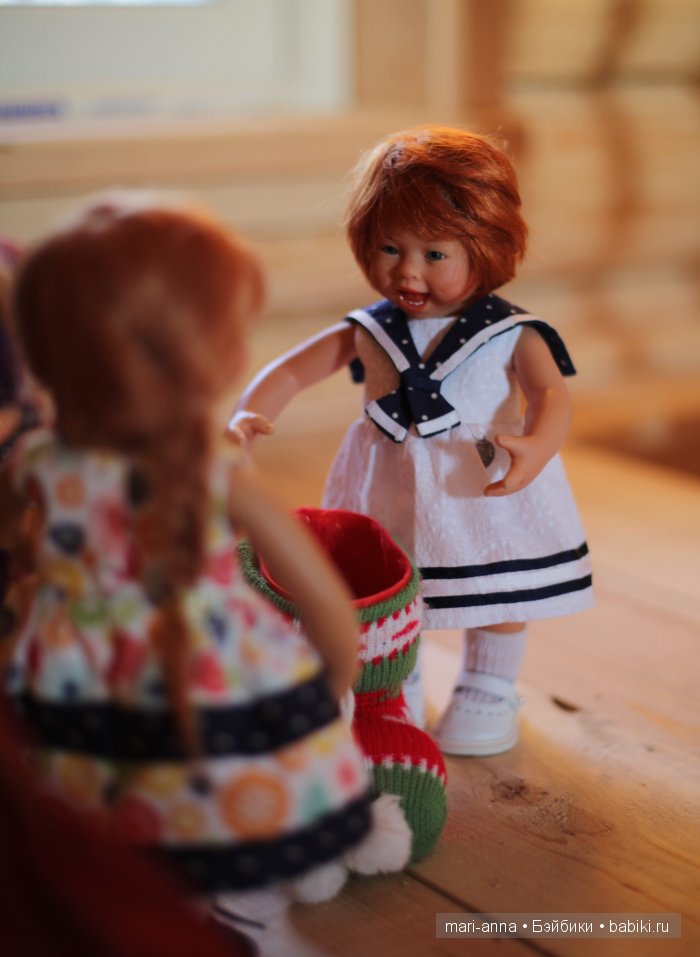 Рождественский сочельник. Малыши Rosmarie Muller в ожидании Рождества (фото 5)