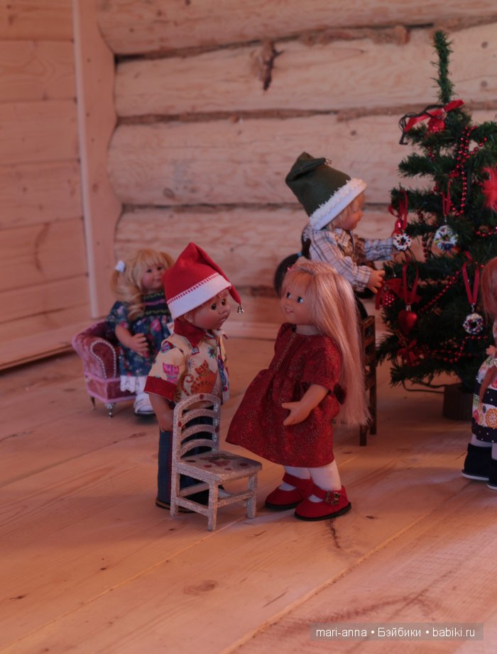 Рождественский сочельник. Малыши Rosmarie Muller в ожидании Рождества (фото 4)