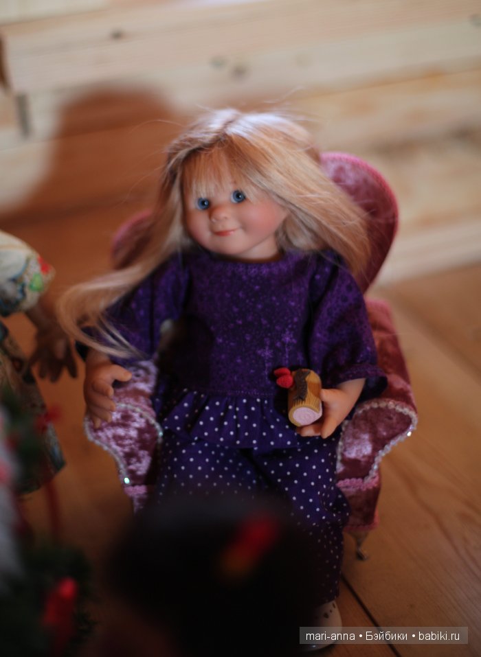 Рождественский сочельник. Малыши Rosmarie Muller в ожидании Рождества