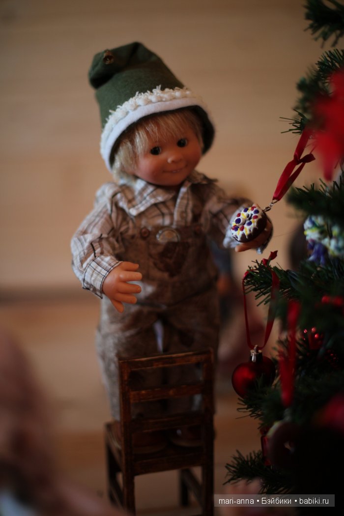 Рождественский сочельник. Малыши Rosmarie Muller в ожидании Рождества (фото 7)