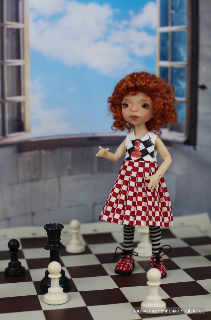 Если очень постараться, и пешка может стать королевой. Филиция (Фиби) от F&B doll studio (фото 9)