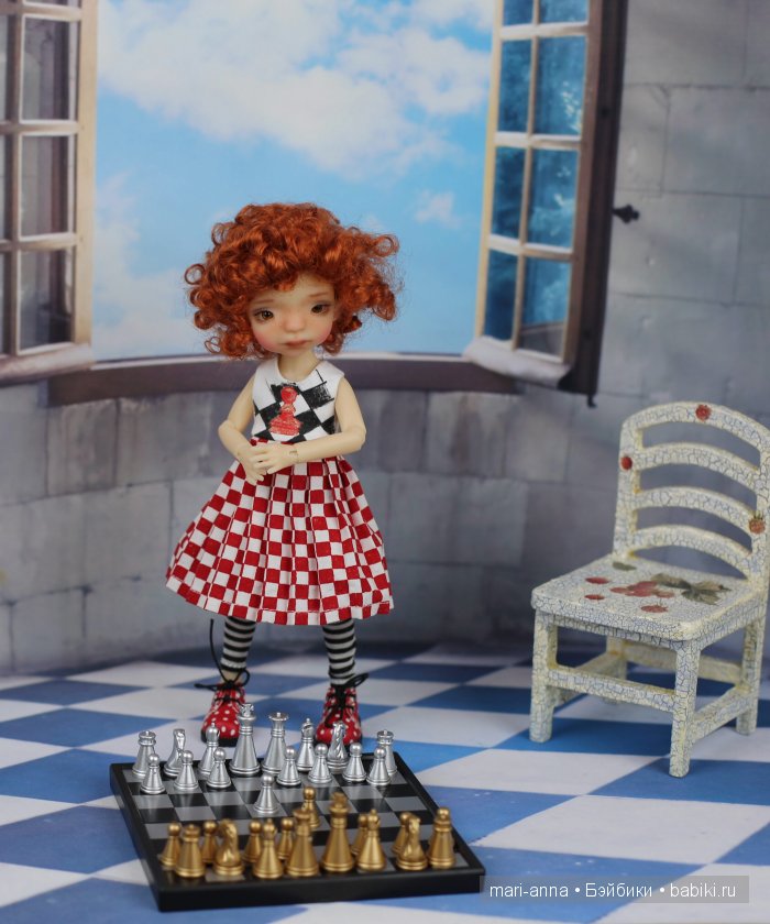 Если очень постараться, и пешка может стать королевой. Филиция (Фиби) от F&B doll studio (фото 7)
