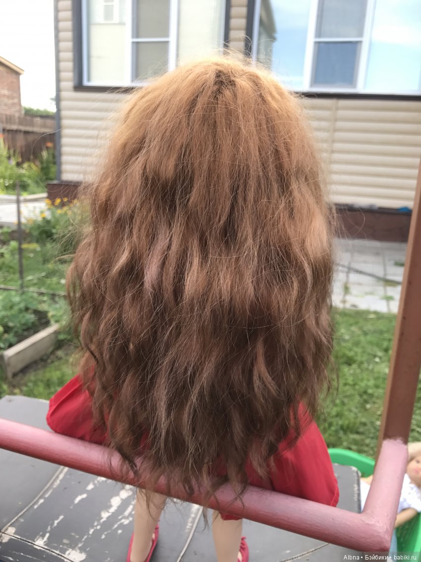 Перезагрузка причесок моих девочек или продолжение экспериментов с волосами из козы