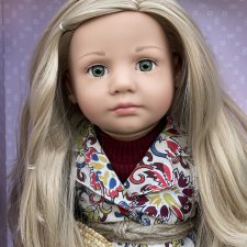 Кати Katie Готц Gotz с зелеными, стеклянными глазками