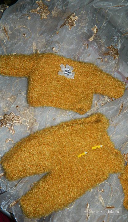 Тепленький комплект для малышки (фото 2)