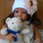 Мулаточка реборн с красивым именем - Виталина!!!