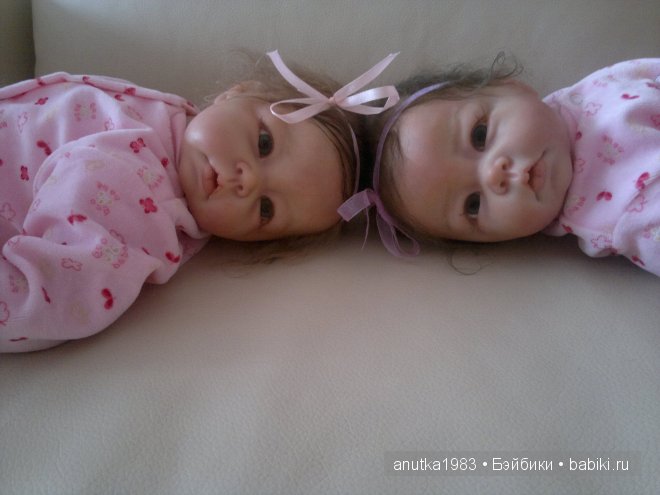 Мои новые малышки реборн из молда Лука (фото 5)