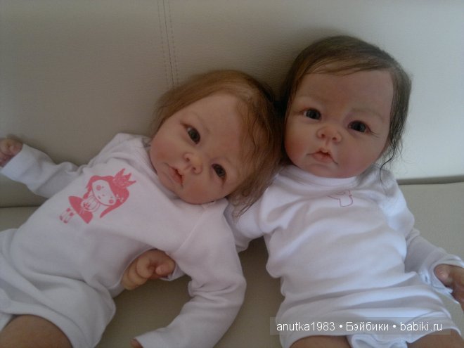 Мои новые малышки реборн из молда Лука