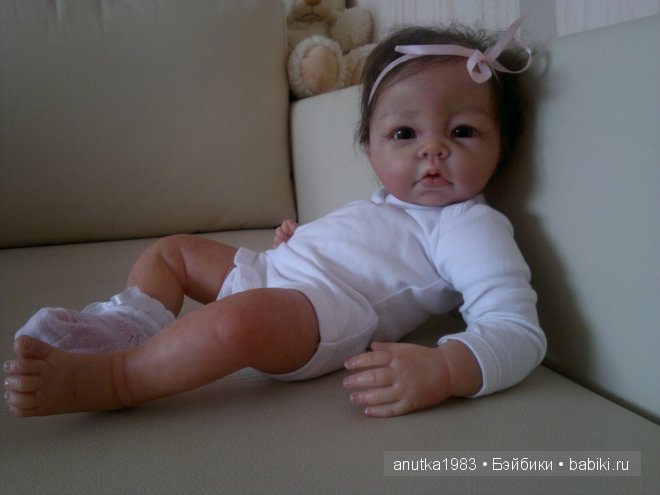 Мои новые малышки реборн из молда Лука