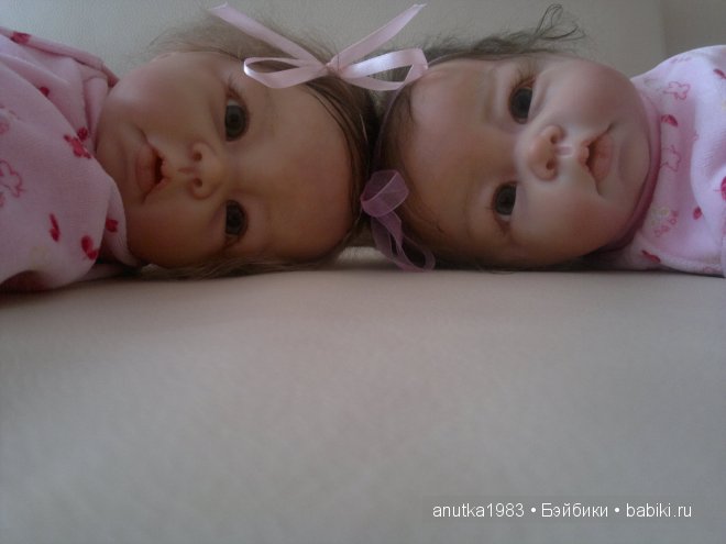 Мои новые малышки реборн из молда Лука