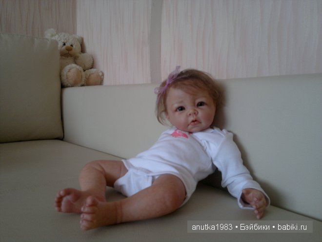 Мои новые малышки реборн из молда Лука