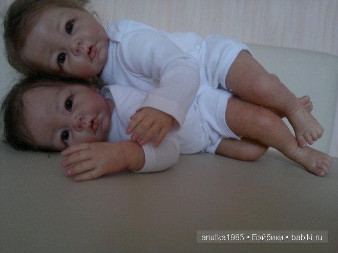 Мои новые малышки реборн из молда Лука