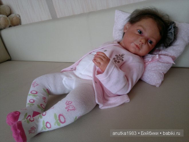 Кукла реборн из молда Камилла (фото 3)