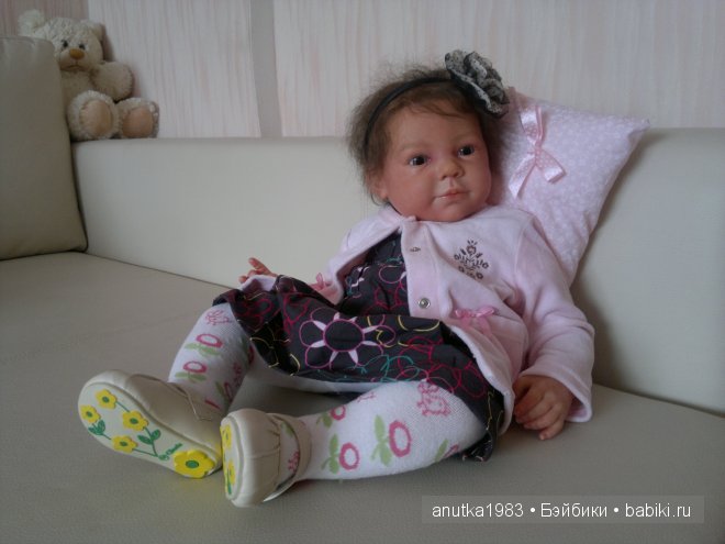 Кукла реборн из молда Камилла (фото 8)