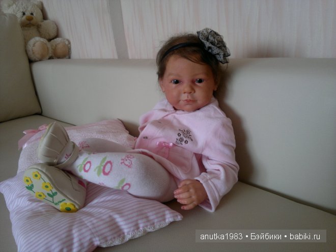 Кукла реборн из молда Камилла (фото 6)