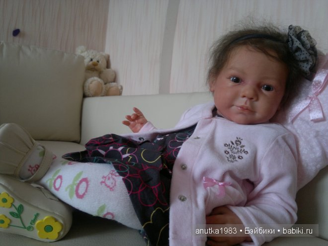 Кукла реборн из молда Камилла