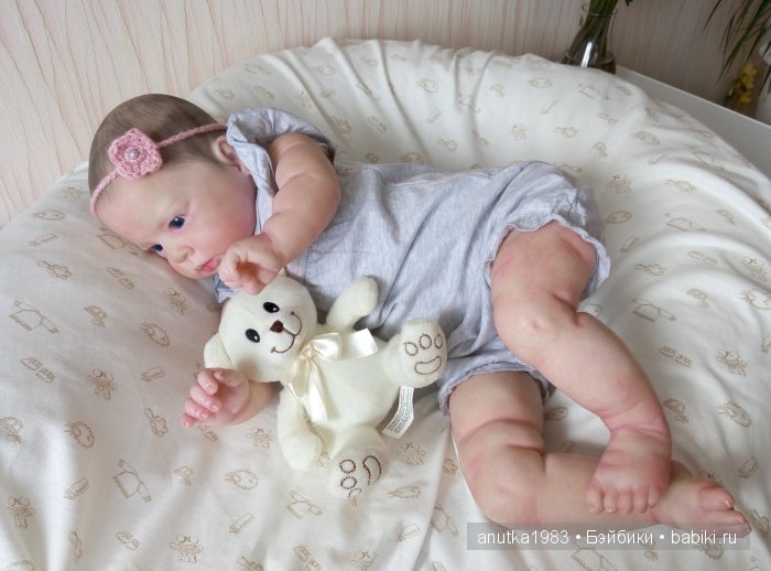 Кукла реборн Кристаллик — Куклы Реборн (Reborn): работы мастеров (фото 6)