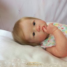 Малышка из молда Саския, куклы реборн Затеевой Анны