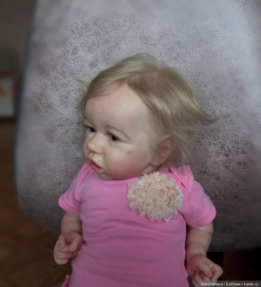 Малышка реборн из молда Саския, куклы реборн Затеевой Анны