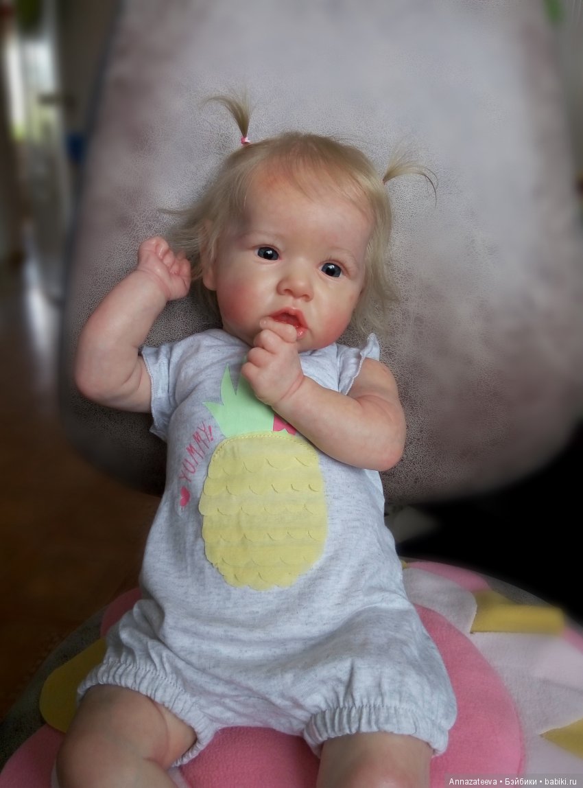 Малышка Саския — Куклы Реборн (Reborn): работы мастеров