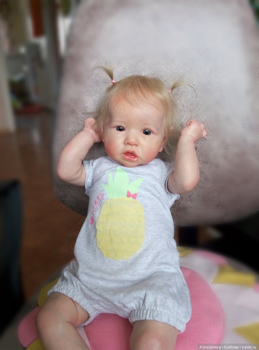 Малышка Саския — Куклы Реборн (Reborn): работы мастеров