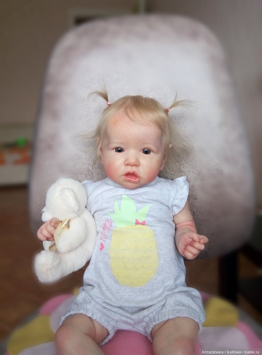 Малышка Саския — Куклы Реборн (Reborn): работы мастеров (фото 9)