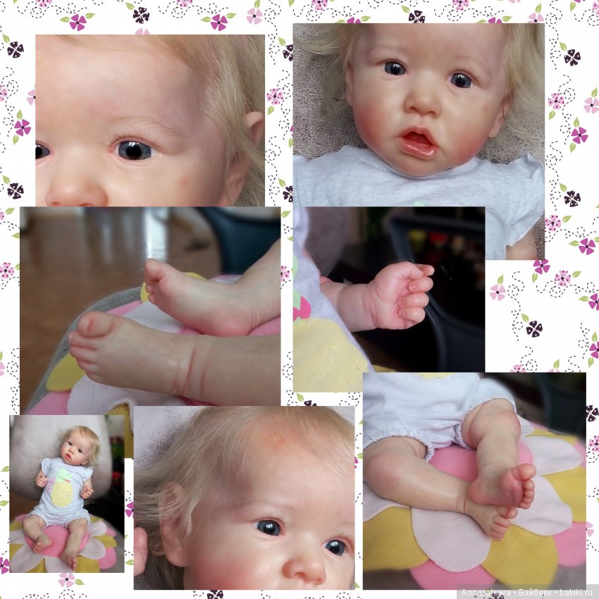 Малышка Саския — Куклы Реборн (Reborn): работы мастеров