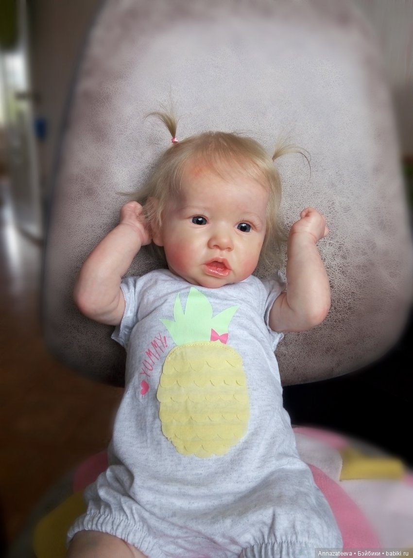 Малышка Саския — Куклы Реборн (Reborn): работы мастеров (фото 10)