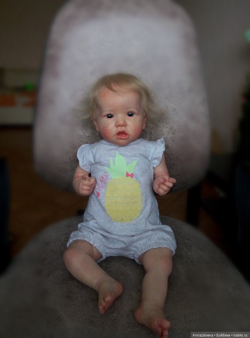 Малышка Саския — Куклы Реборн (Reborn): работы мастеров (фото 3)