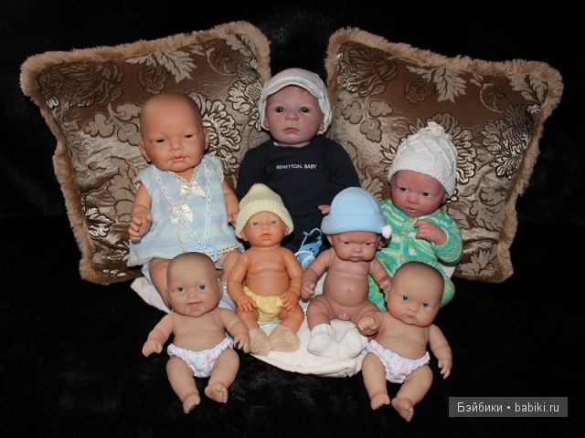 Моя коллекция кукол-младенцев