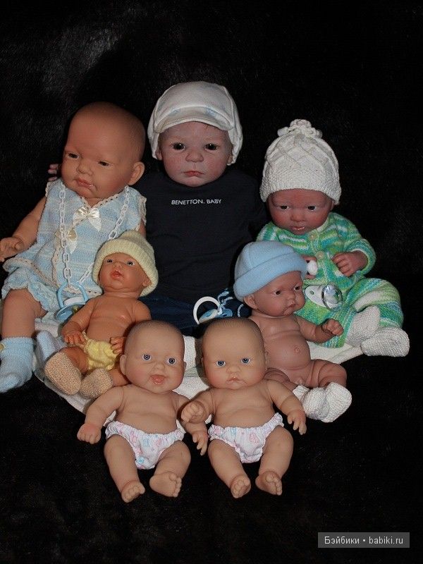 Моя коллекция кукол-младенцев