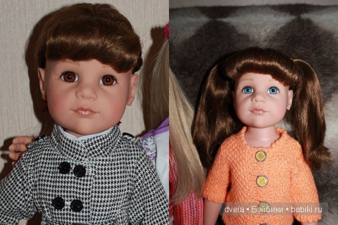 Замена глаз Ханнам от Gotz